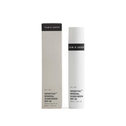 Team Dr Joseph - Sensitive Mineral Sunscreen SPF30