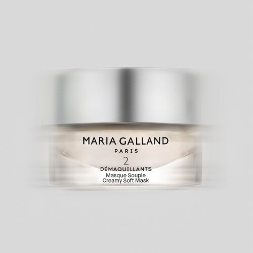 Maria Galland 2 Creamy Soft Mask – Textur und Produkt
