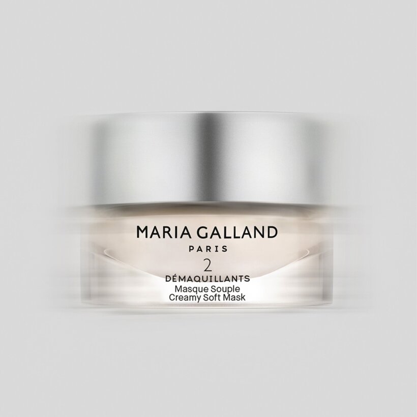 Maria Galland 2 Creamy Soft Mask – Textur und Produkt