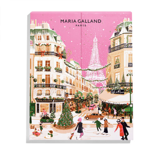 Maria Galland Adventskalender 2026 Festive Paris – geschlossener Kalender im Paris-Design