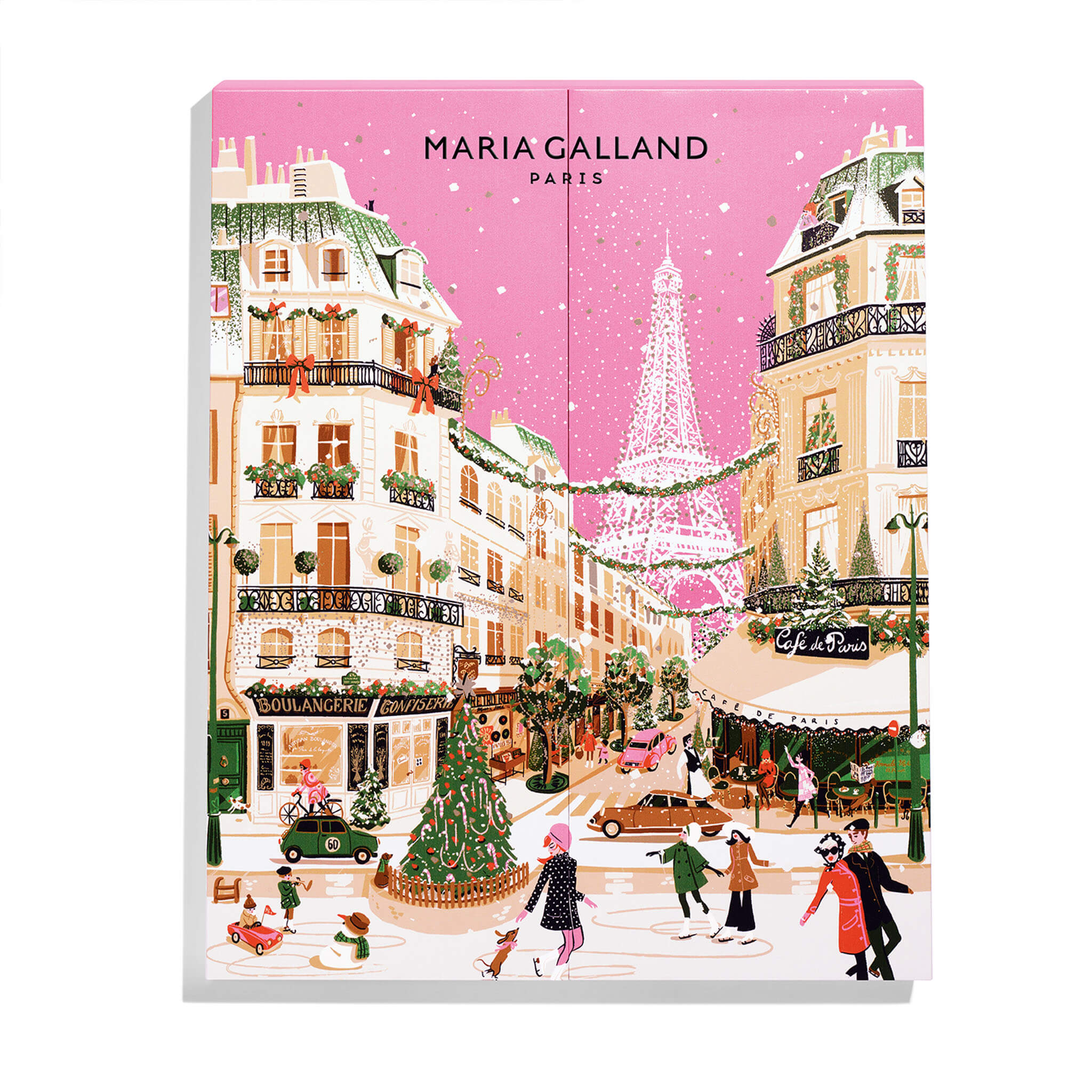 Maria Galland Adventskalender 2026 Festive Paris – geschlossener Kalender im Paris-Design Maria Galland Adventskalender 2026 Festive Paris – geschlossener Kalender im Paris-Design