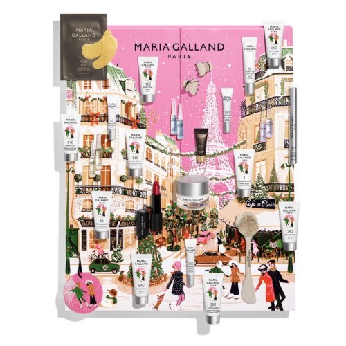 Maria Galland Adventskalender 2026 Festive Paris – Kalender mit Pflege, Make-up und Accessoires