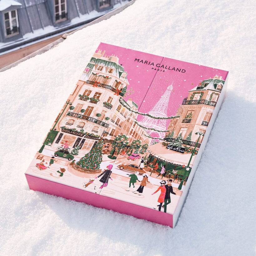 Maria Galland Adventskalender 2026 Festive Paris – Kalender im winterlichen Paris-Motiv Maria Galland Adventskalender 2026 Festive Paris – Kalender im winterlichen Paris-Motiv