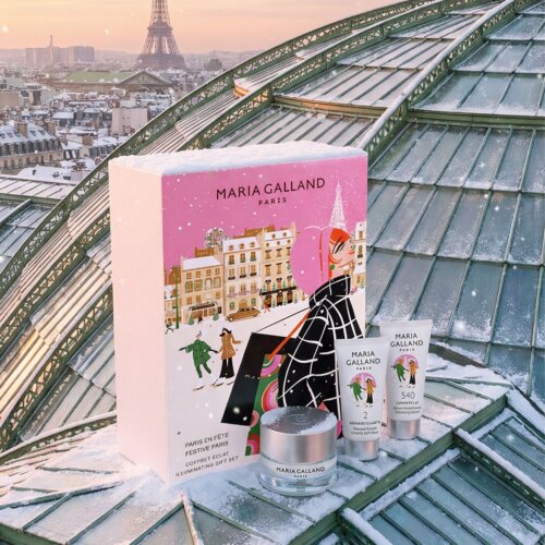Maria Galland Illuminating Gift Set Festive Paris – Geschenkset im festlichen Paris-Motiv