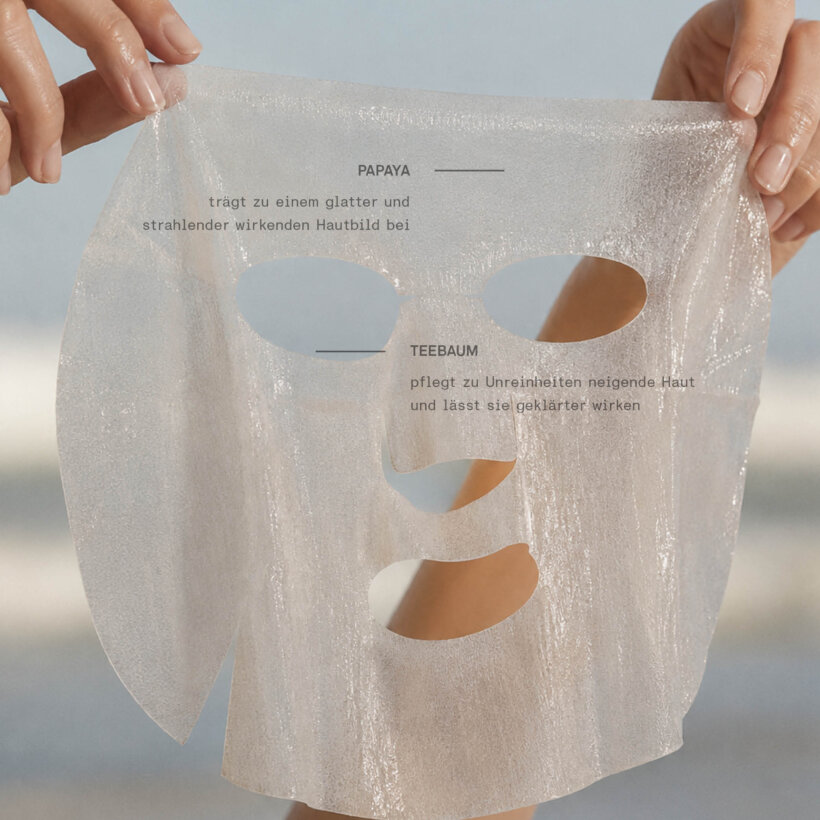Deep Purifying Sheet Mask 15 ml Deep Purifying Sheet Mask von Team Dr Joseph, 15 ml