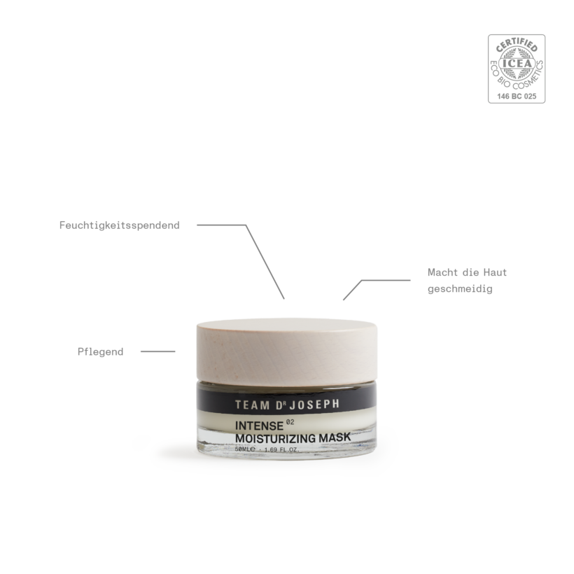 Intense Moisturizing Mask von Team Dr Joseph, 50 ml
