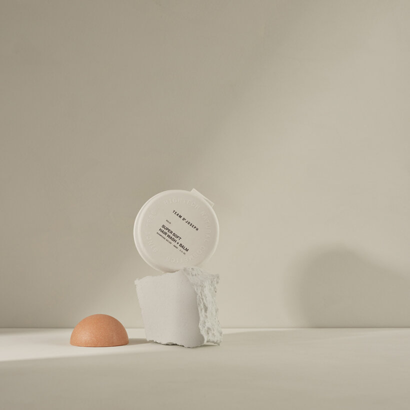 Super Soft Hair Wash + Balm mit Verpackung